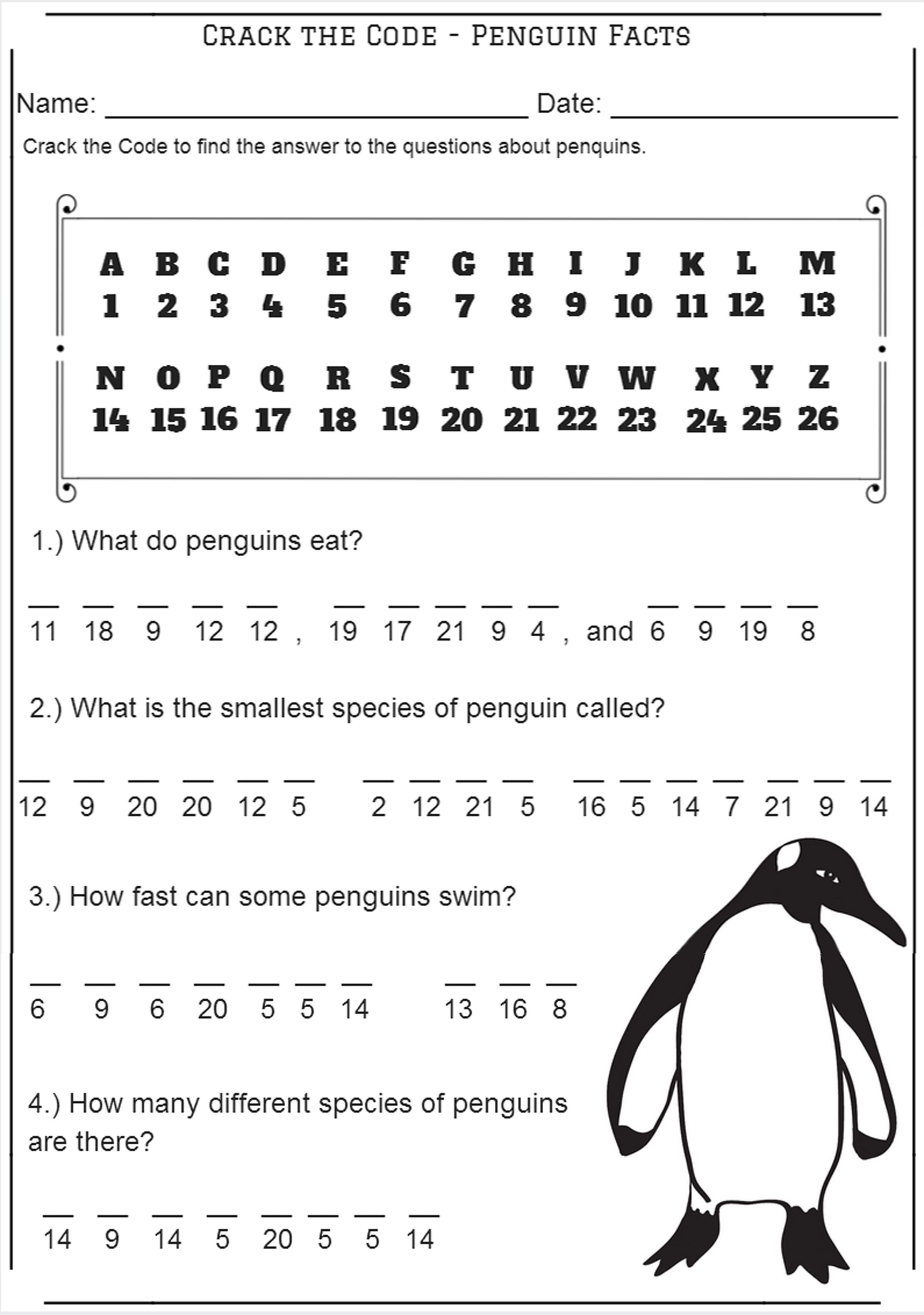 Crack the Code Worksheets Printable Pin On Free Worksheets for Kids
