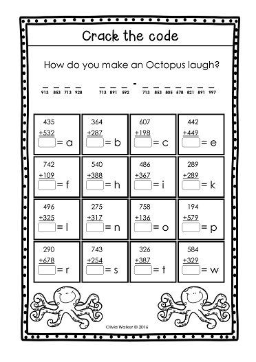 Crack the Code Worksheets Printable Pin On Teaching