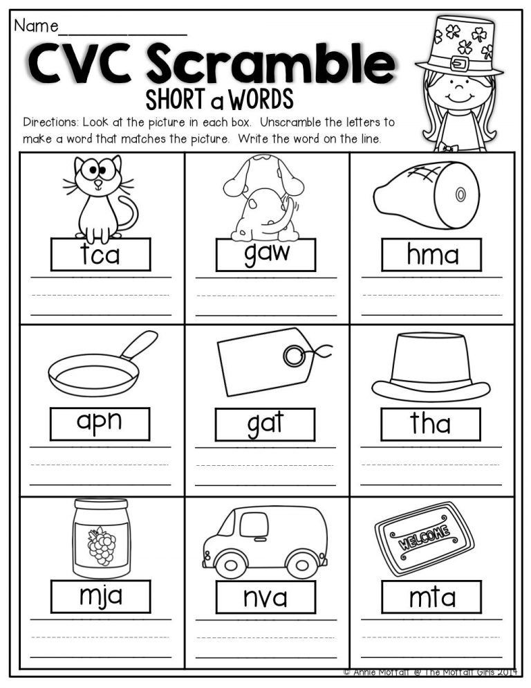 Cvc Worksheet Kindergarten Cvc Words Worksheets Kindergarten Short Criabooks