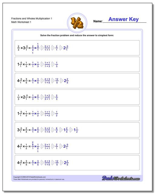 Decomposing Fractions Worksheets 4th Grade Math Worksheets