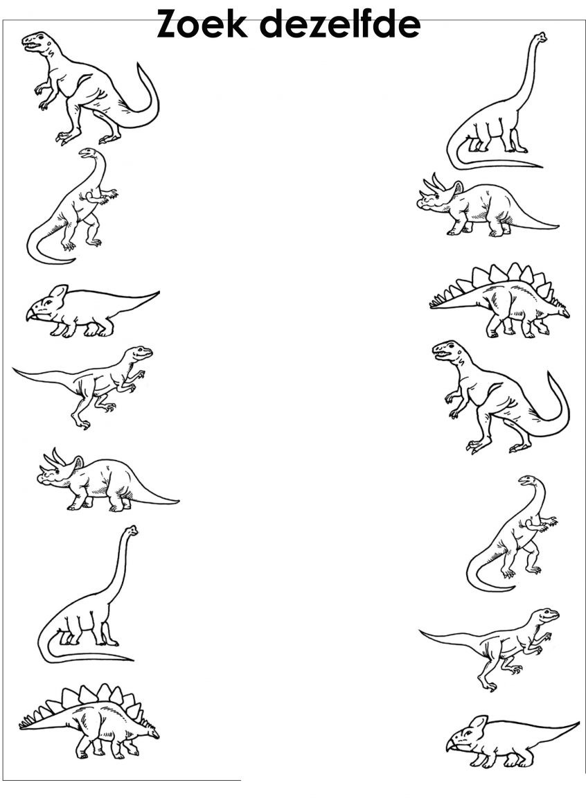 Dinosaur Worksheets for Kindergarten Preschool Dinosaur Worksheet Clover Hatunisi