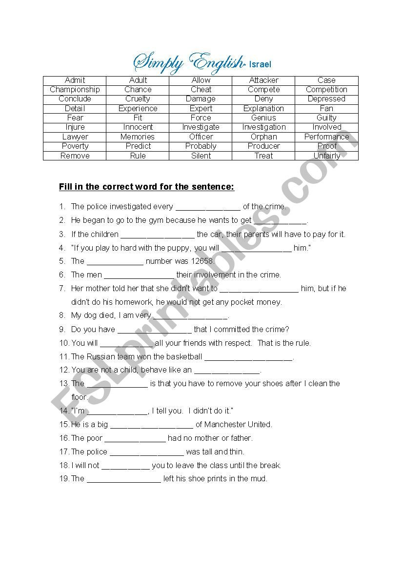 20 Eighth Grade Vocabulary Worksheets Desalas Template