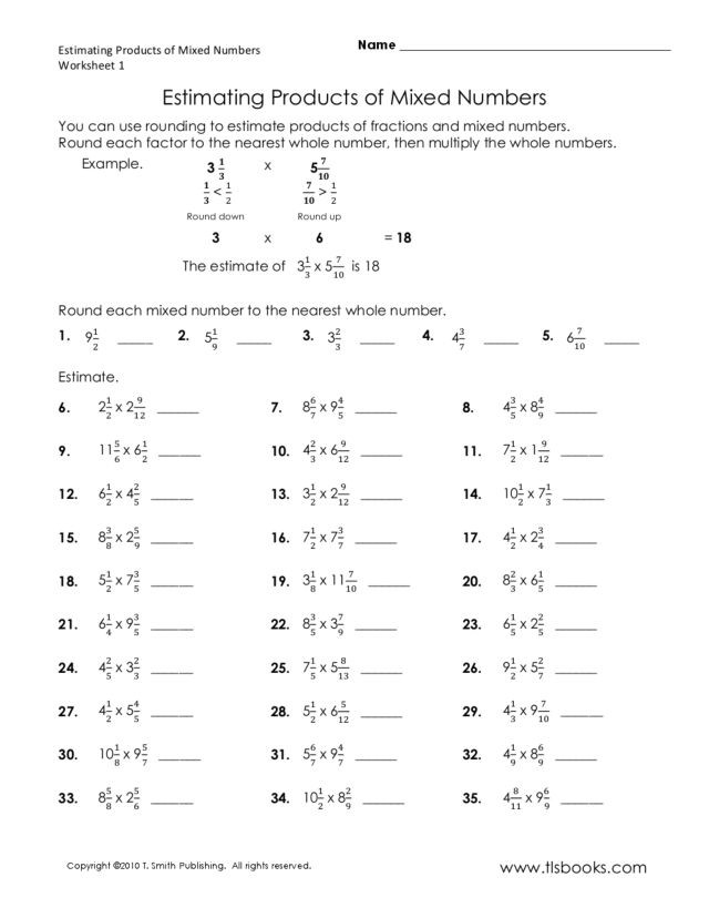 Estimating Products Worksheets 4th Grade Division Estimation Worksheets &amp; Decimals Worksheets