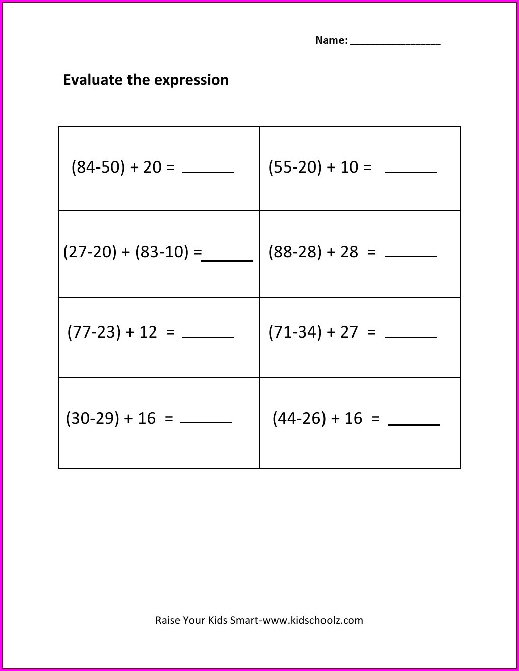 Estimating Products Worksheets 4th Grade Estimation Worksheets for 4th Grade