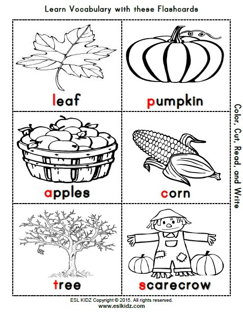 Fall Worksheets for Kindergarten Fall Activities Games and Worksheets for Kids
