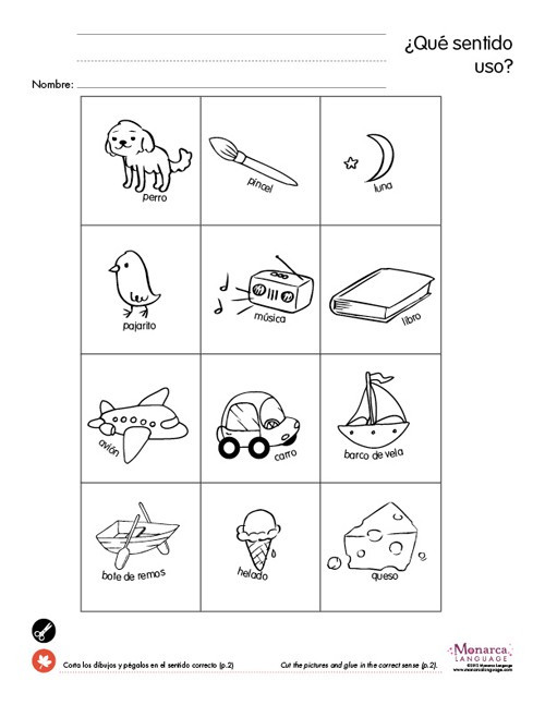 Five Senses Worksheets for Kindergarten Our Five Senses Hearing Worksheets