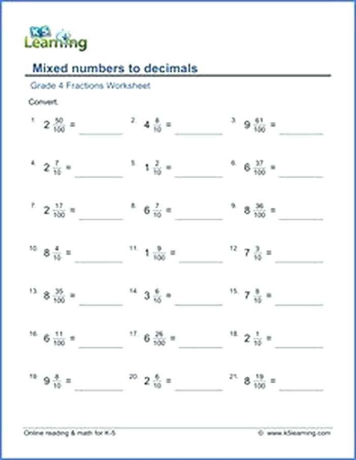 Fractions Worksheets Grade 4 Fractions Worksheets Grade 4 Math – Beatricehewub