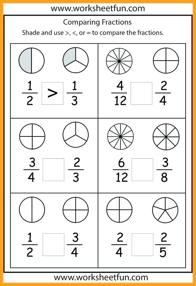 Free First Grade Fraction Worksheets Free 1st Grade Measurement Worksheets 1st Grade