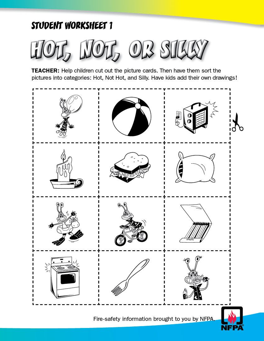 Free Printable Fire Safety Worksheets Free Fire Safety Printables From Scholastic Website This