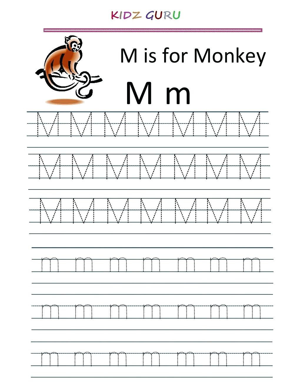 Free Printable Letter M Worksheets Free Letter M Worksheets Alphabet Free Preschool
