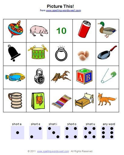 Free Printable Long Vowel Worksheets Our Phonic Games are Fun