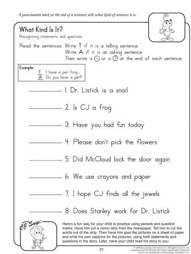 Free Printable Punctuation Worksheets 2nd Grade Punctuation Worksheets – Mreichert Kids Worksheets