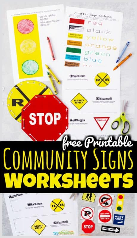 Free Printable Safety Signs Worksheets Free Printable Munity Signs Worksheets