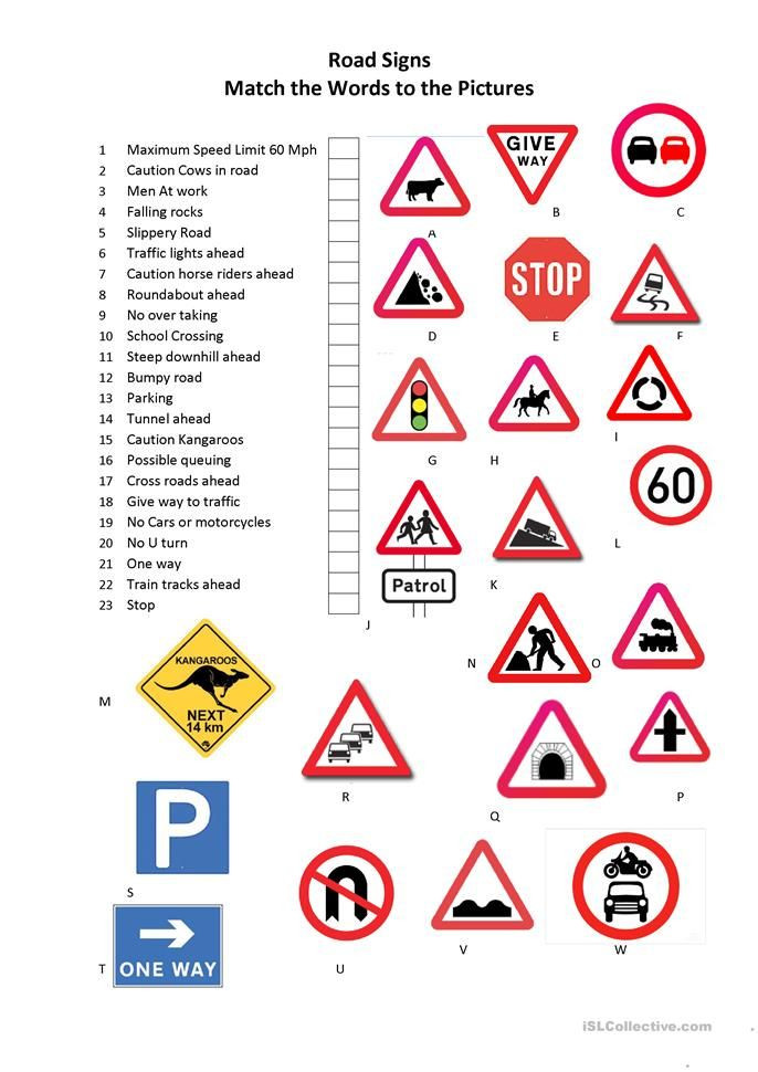 Free Printable Safety Signs Worksheets Safety Signs Worksheets