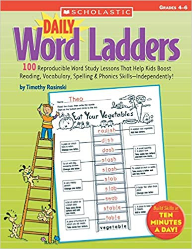 Free Printable Word Ladders Amazon Daily Word Ladders Grades 4–6 100 Reproducible