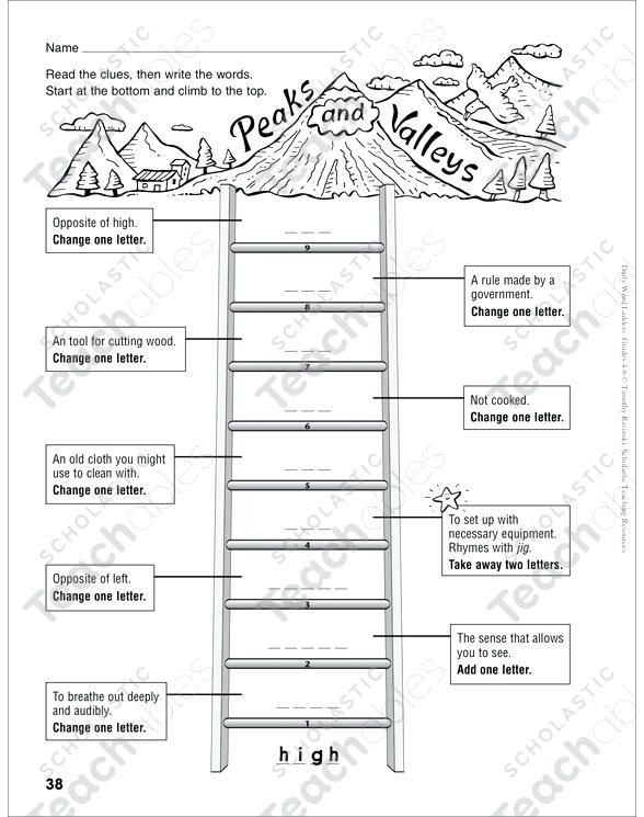 Free Printable Word Ladders Best Word Ladders Printable Mitchell Blog