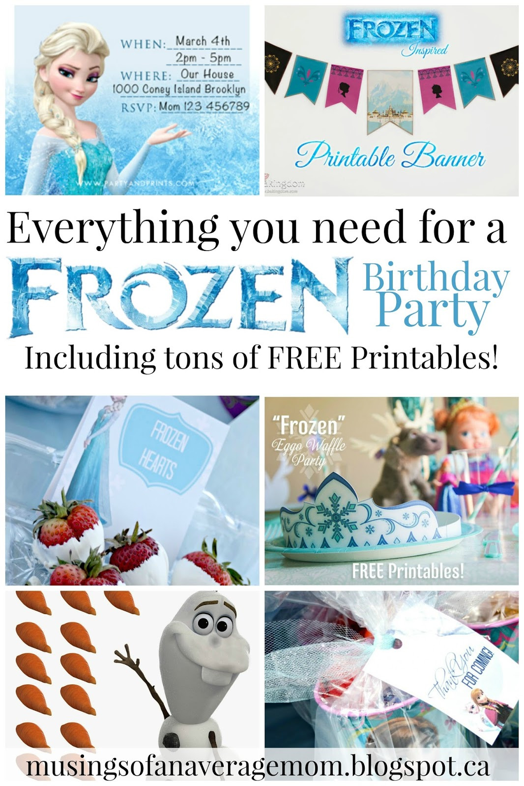 Frozen Free Printable Food Labels Musings Of An Average Mom Free Frozen Party Printables