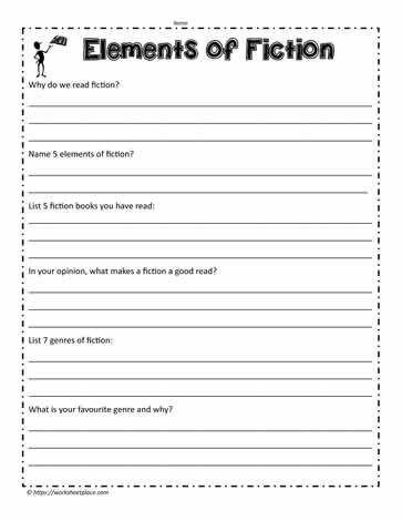 Genre Worksheets 4th Grade Fiction or Non Fiction Worksheets