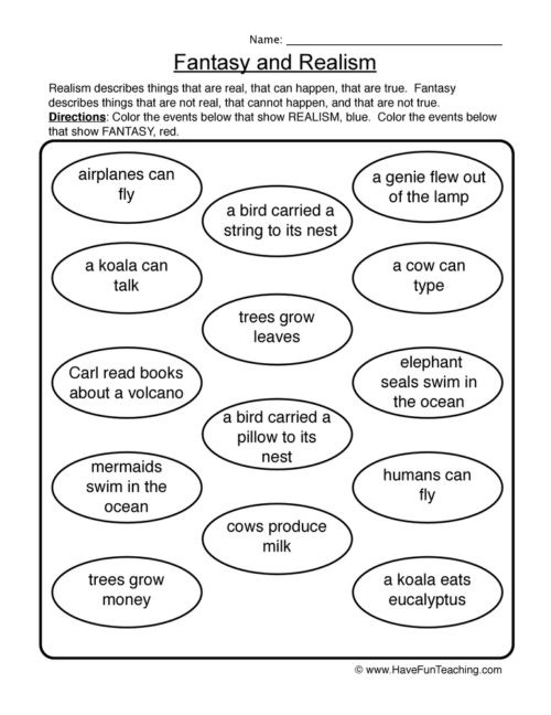 Genre Worksheets 4th Grade Genres Worksheets • Have Fun Teaching