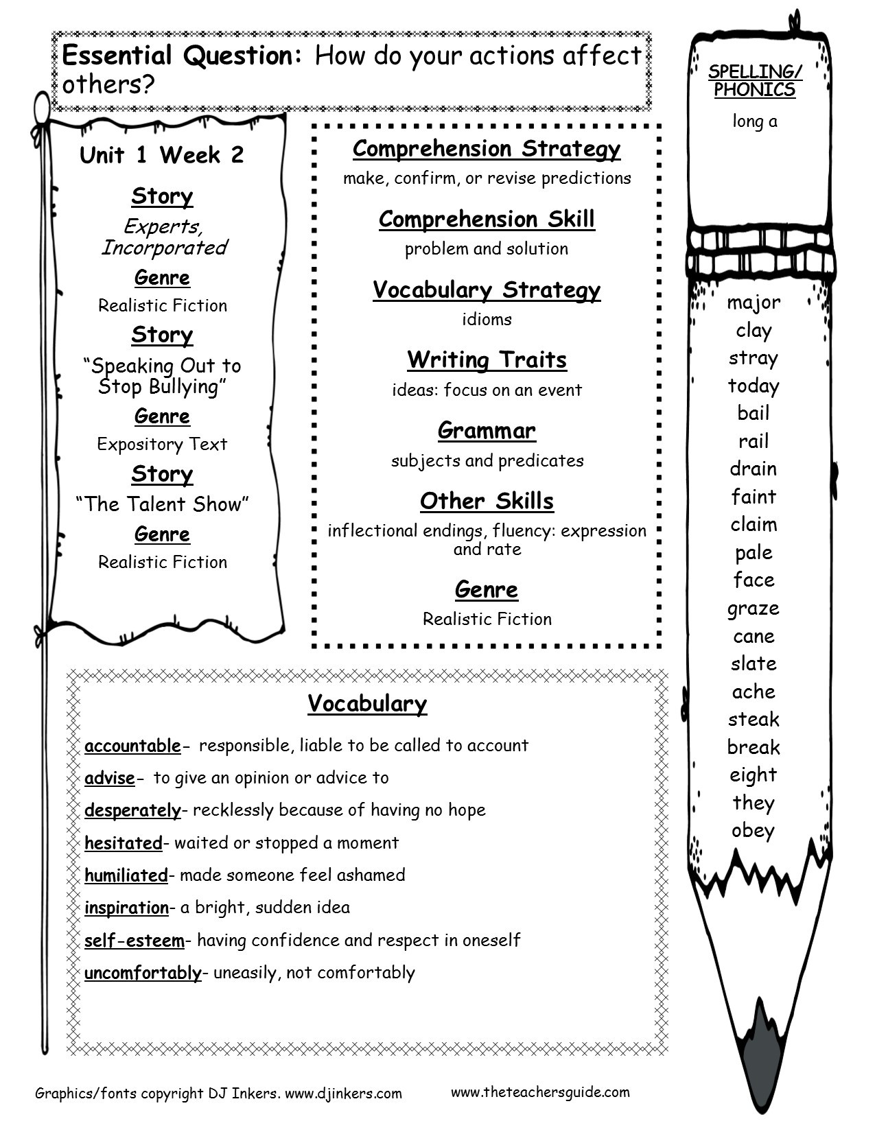 Genre Worksheets 4th Grade Mcgraw Hill Wonders Fourth Grade Resources and Printouts