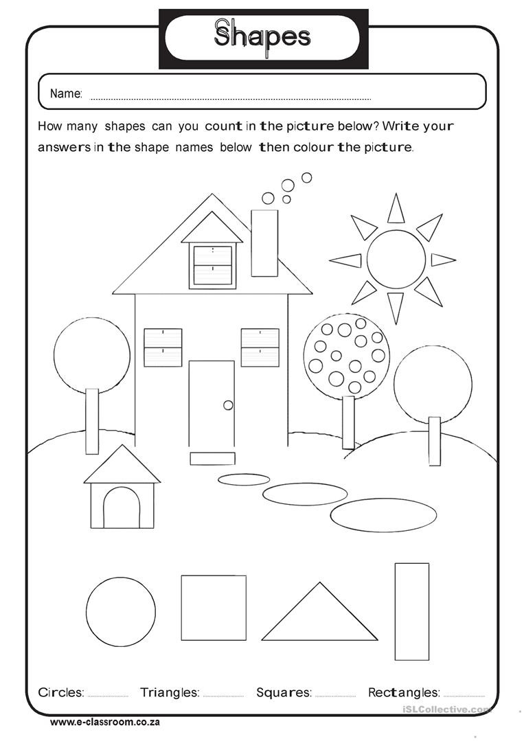 Geometric Shapes Worksheet 2nd Grade 2nd Grade Shapes Barbara Pentikis Lessons Tes Teach