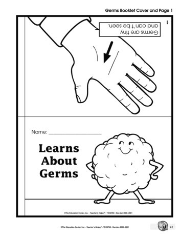 Germ Worksheets for First Grade Germs Germs Germs