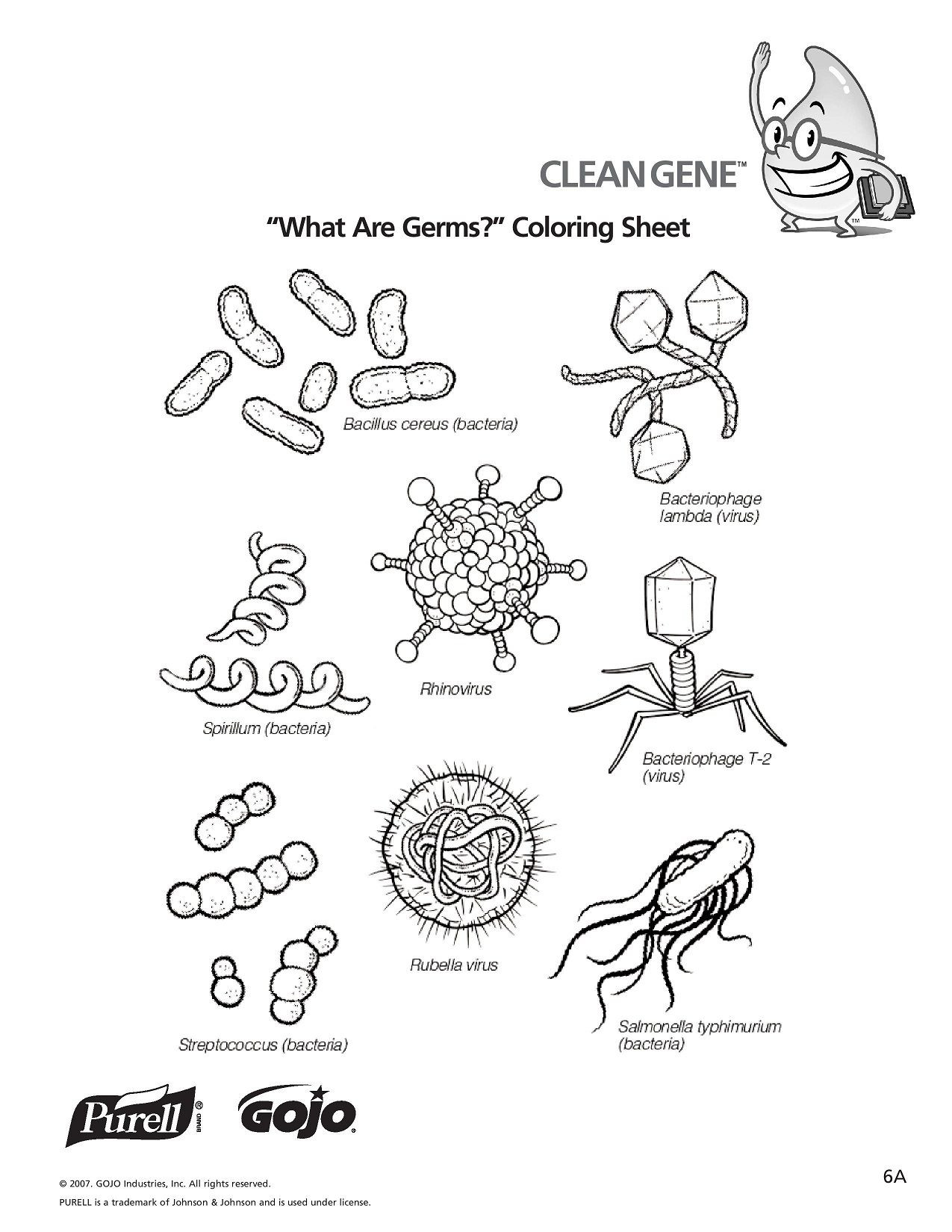Germ Worksheets for First Grade K 5 Hand Hygiene Lesson Plans and Worksheets