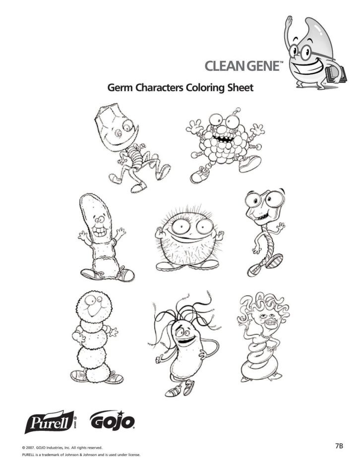 Germs Worksheets for Kindergarten Free Printable Germs Worksheet Worksheets and Learning