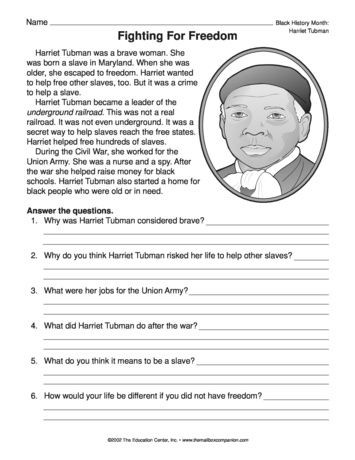 History Worksheets for 2nd Grade Fighting for Freedom Lesson Plans the Mailbox
