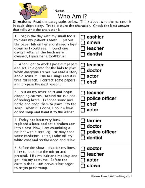 Inferencing Worksheets Grade 4 Inference Worksheets • Have Fun Teaching