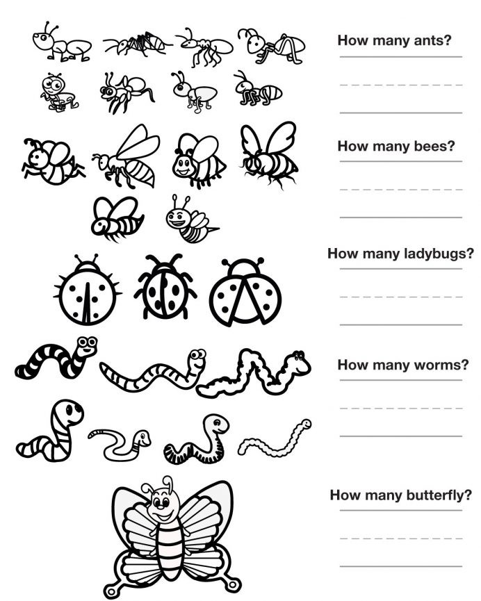 Insect Worksheets for Preschoolers Worksheet Dc D2f15e6f2eff33a17c27a3fed Bugs