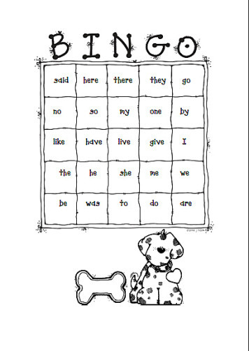 Jolly Phonics Worksheets for Kindergarten Jolly Phonics Tricky Word Bingo – Missmernagh