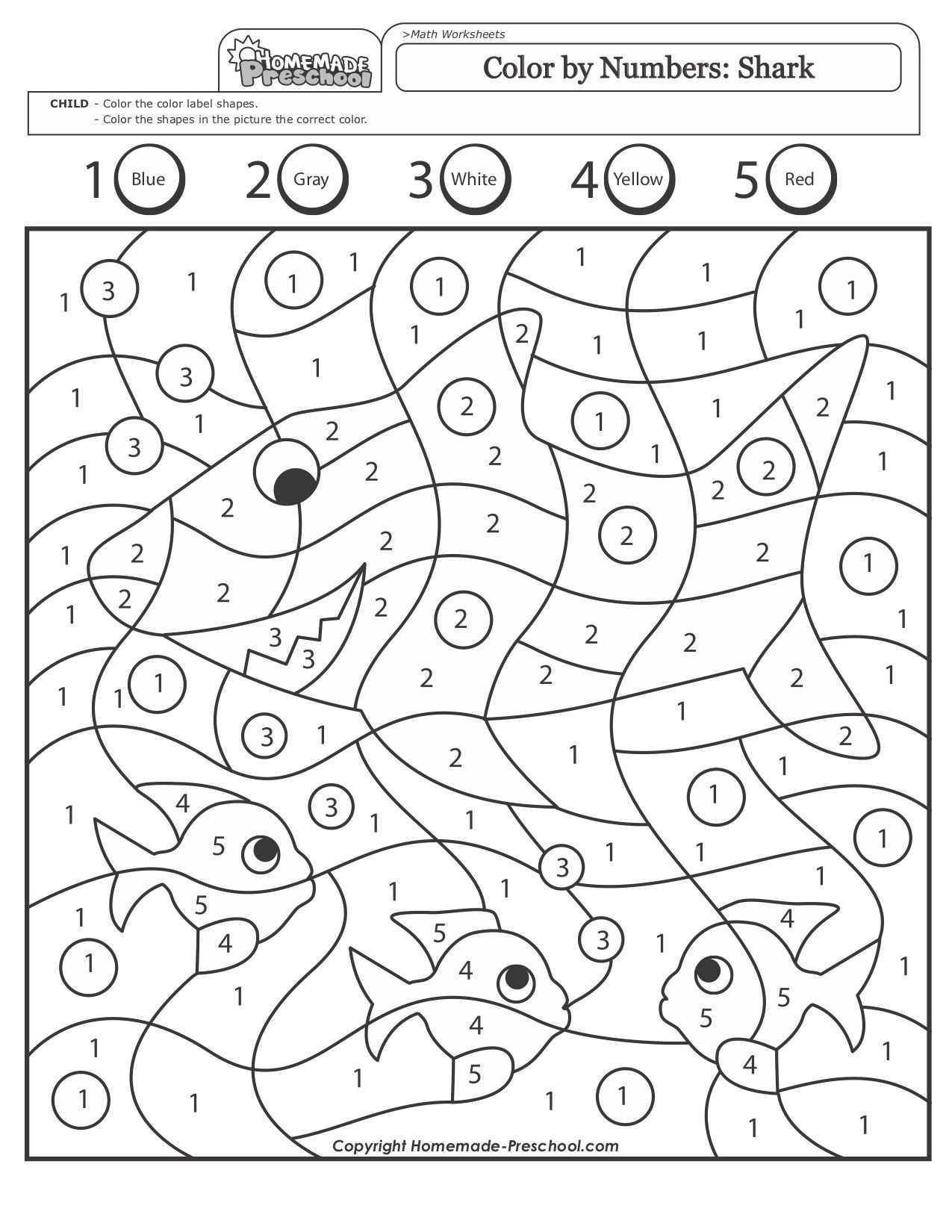 Kindergarten Color by Number Worksheets Pin by Gracie Barrios On Teaching