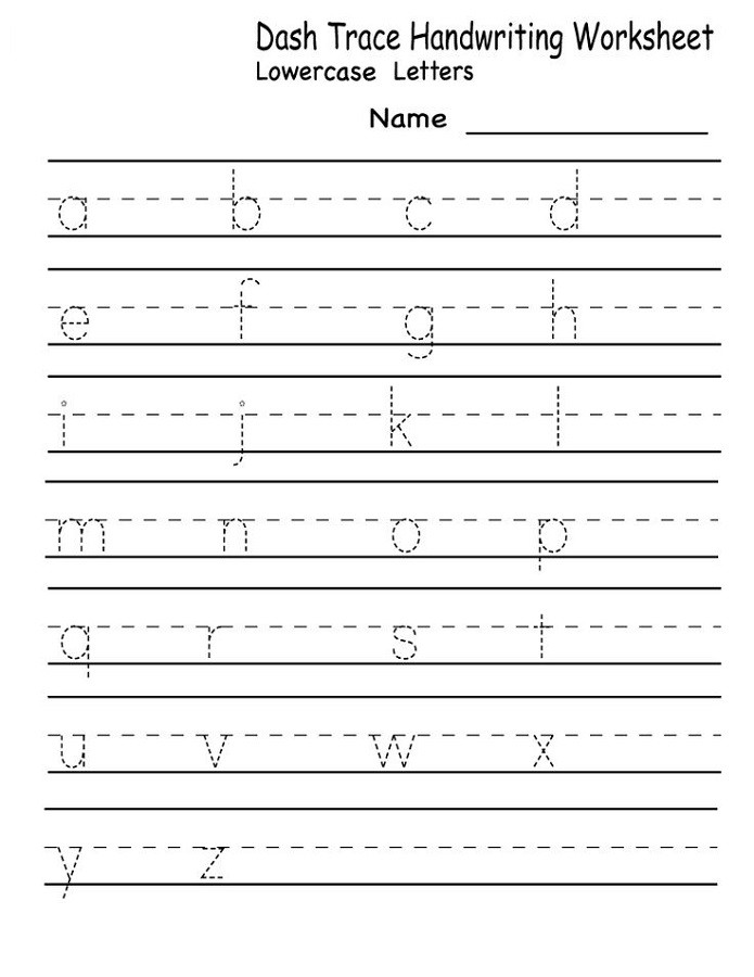 Kindergarten Lowercase Letters Worksheets Lowercase Alphabet Worksheets