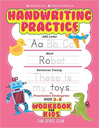 Kindergarten Sentence Writing Practice Worksheets Handwriting Practice Workbook for Kids Abc Letter Word