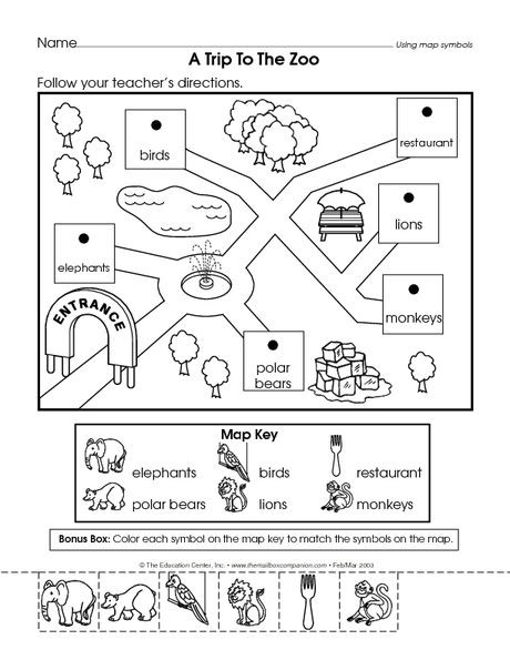 Kindergarten social Studies Worksheets Placeholder
