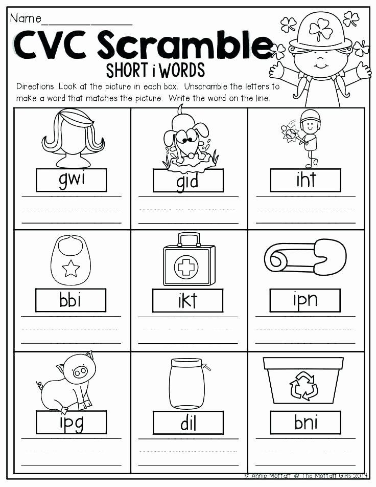 Kindergarten Three Letter Words Worksheets Kindergarten Three Letter Words Worksheets 3 Letter Words