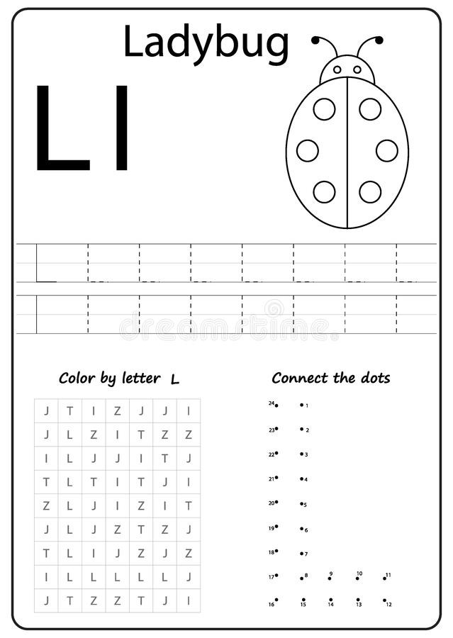 Letter L Worksheet for Preschool Writing Letter L Worksheet Writing A Z Alphabet
