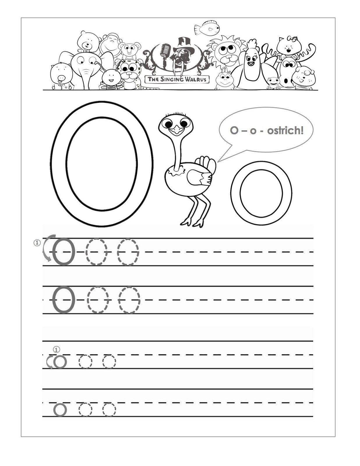 Letter O Worksheets for Preschool Letter O Worksheets for Preschool