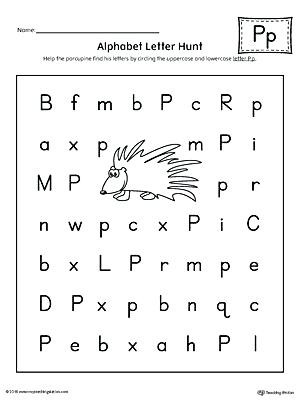 Letter P Preschool Worksheets P Worksheets for Preschool – Leter