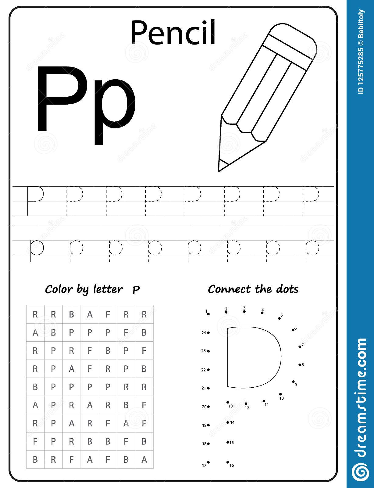 Letter P Worksheets Preschool Writing Letter P Worksheet Writing A Z Alphabet
