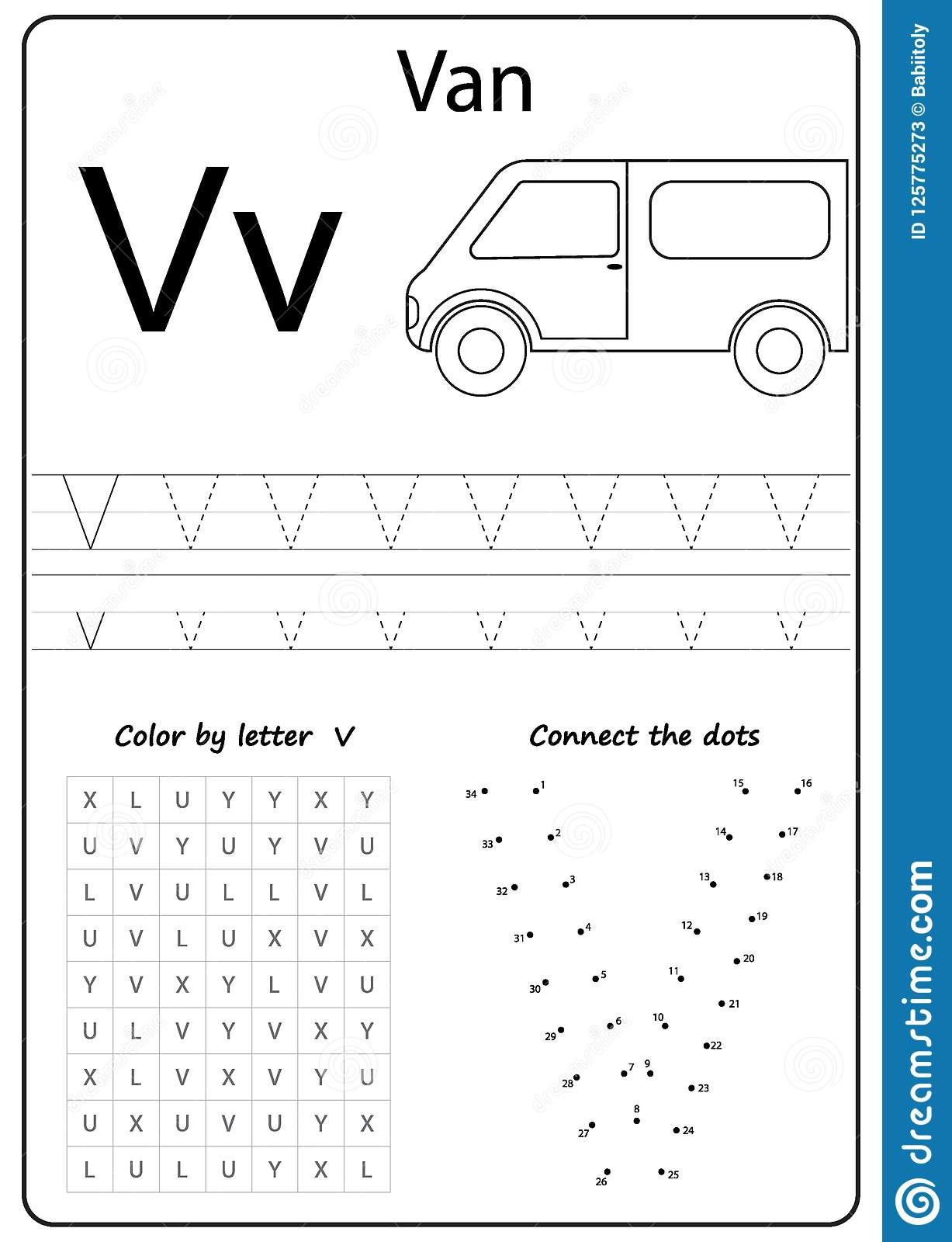Letter V Worksheets Preschool Writing Letter V Worksheet Writing A Z Alphabet