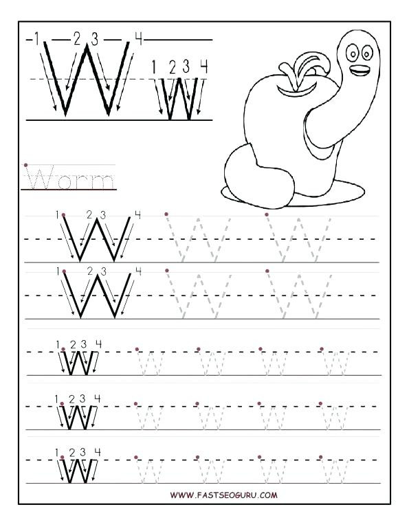 Letter W Worksheets for Preschoolers 13 Awesome Letter W Worksheets for You