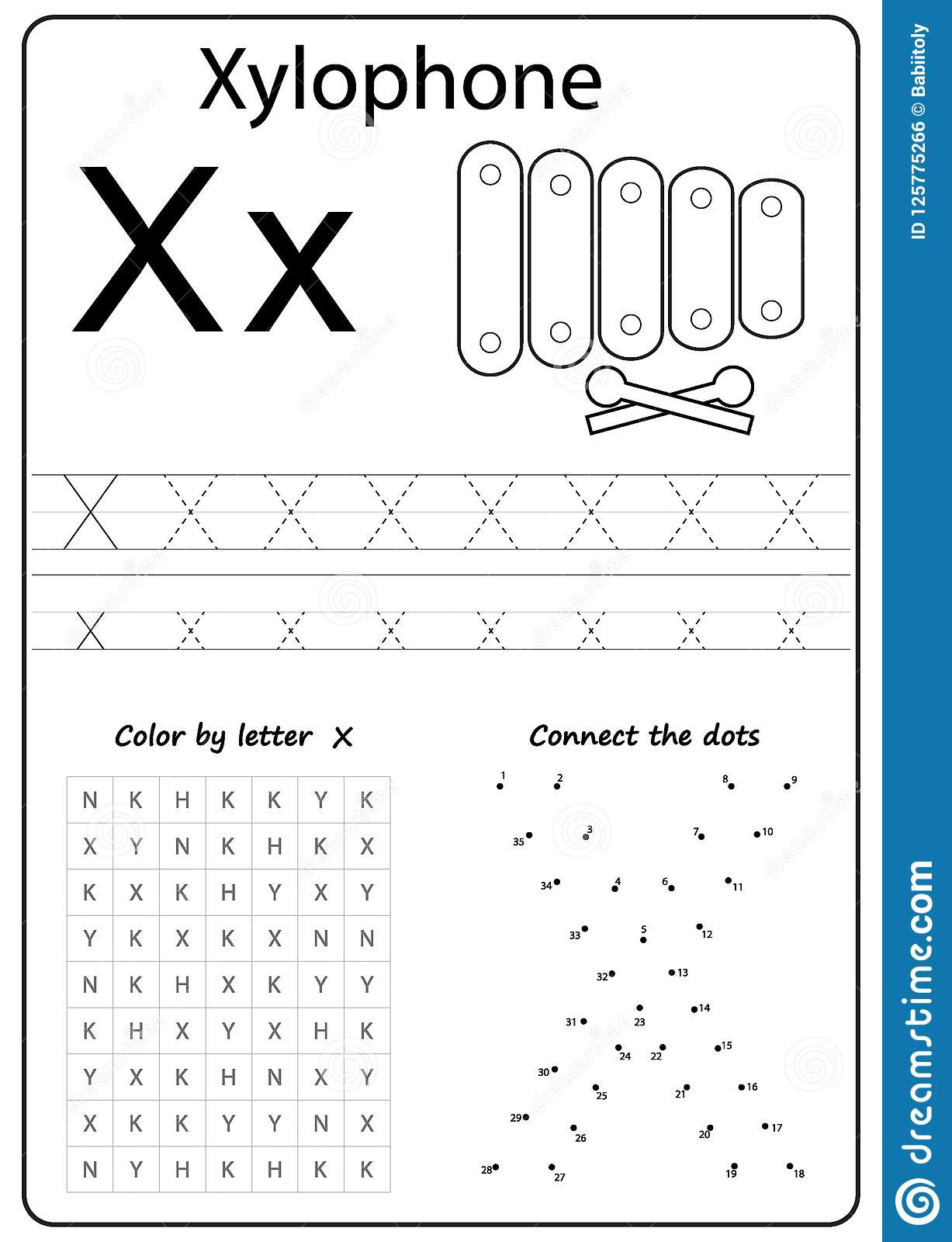 Letter X Worksheets for Preschoolers Writing Letter X Worksheet Writing A Z Alphabet