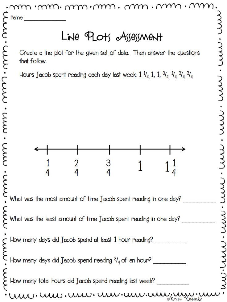 Line Plot Worksheet 5th Grade 100 [ Stem and Leaf Plot Worksheets ]