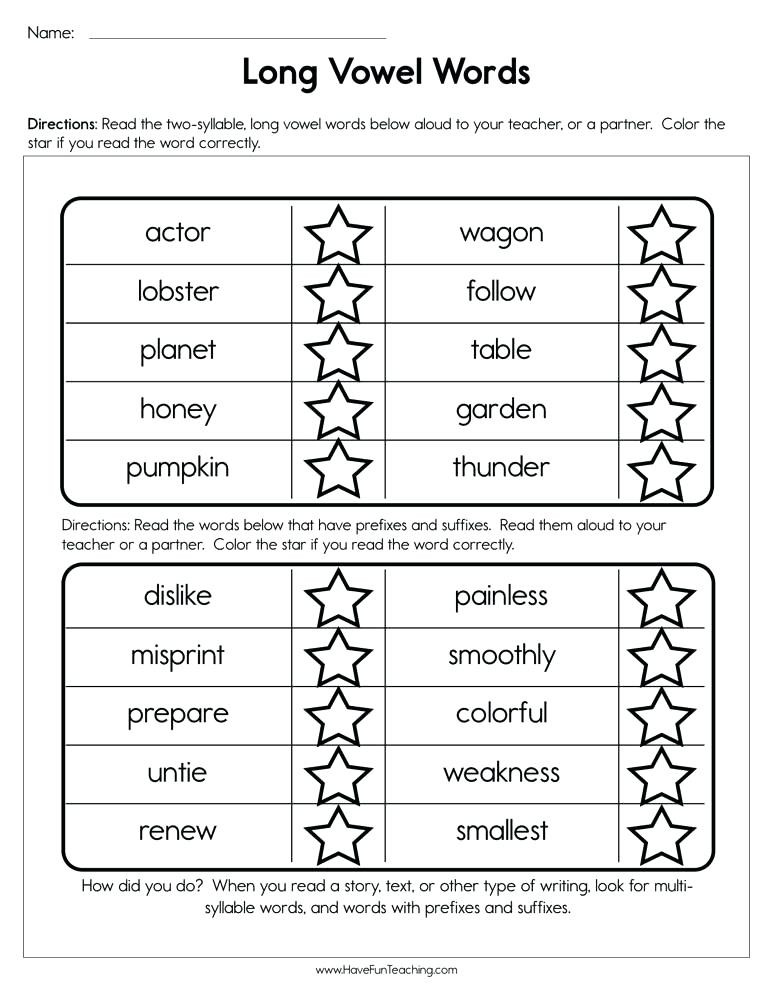 Long Vowels Worksheets First Grade Long Vowel Worksheets 2nd Grade – Dailycrazynews