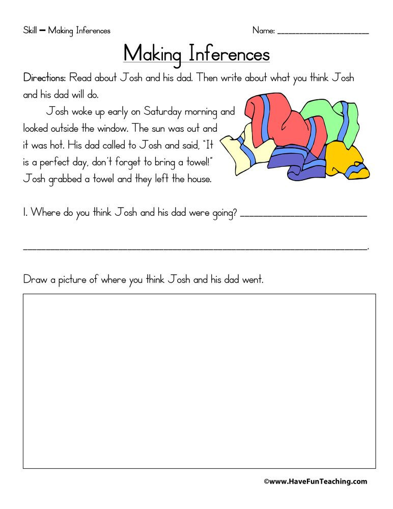 Making Inference Worksheets 4th Grade Inference Worksheets Inference Worksheet Free Inference