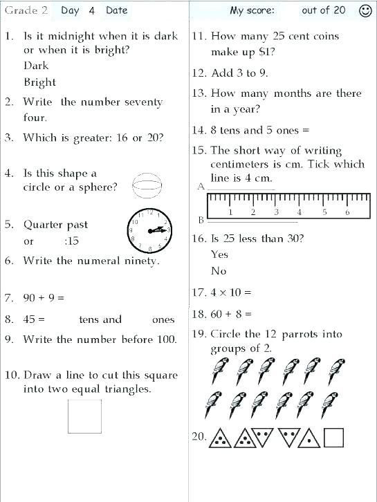 Mental Math Worksheets Grade 3 27 Addition Word Problems Grade 1