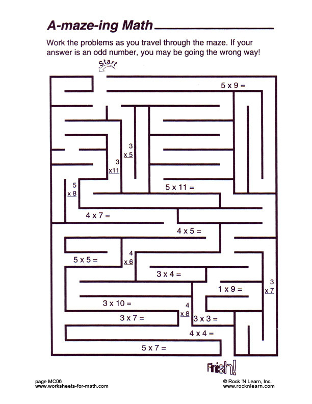 Middle School Math Puzzles Printable Fun Math Worksheets for Middle School Worksheets Japanese