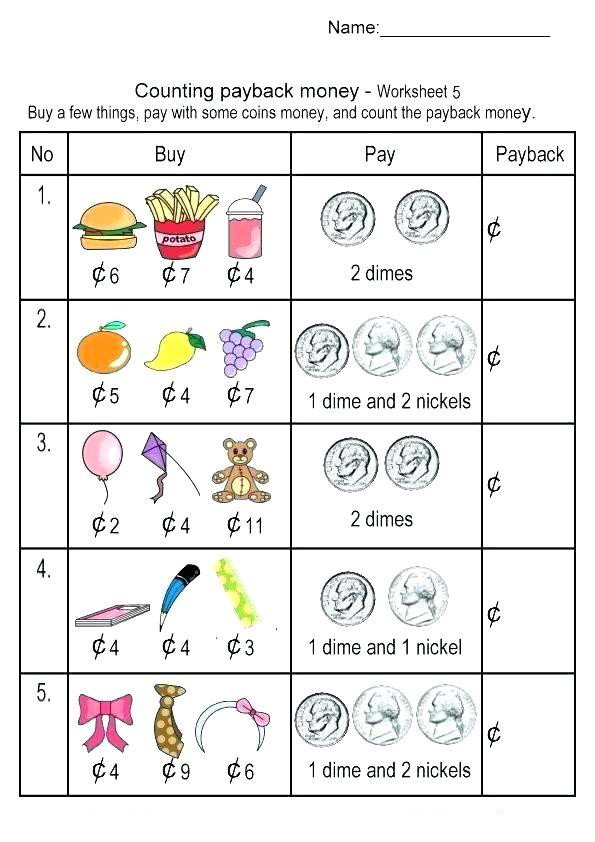 Money Worksheets for Second Grade 2nd Grade Money Worksheets Best Coloring Pages for Kids